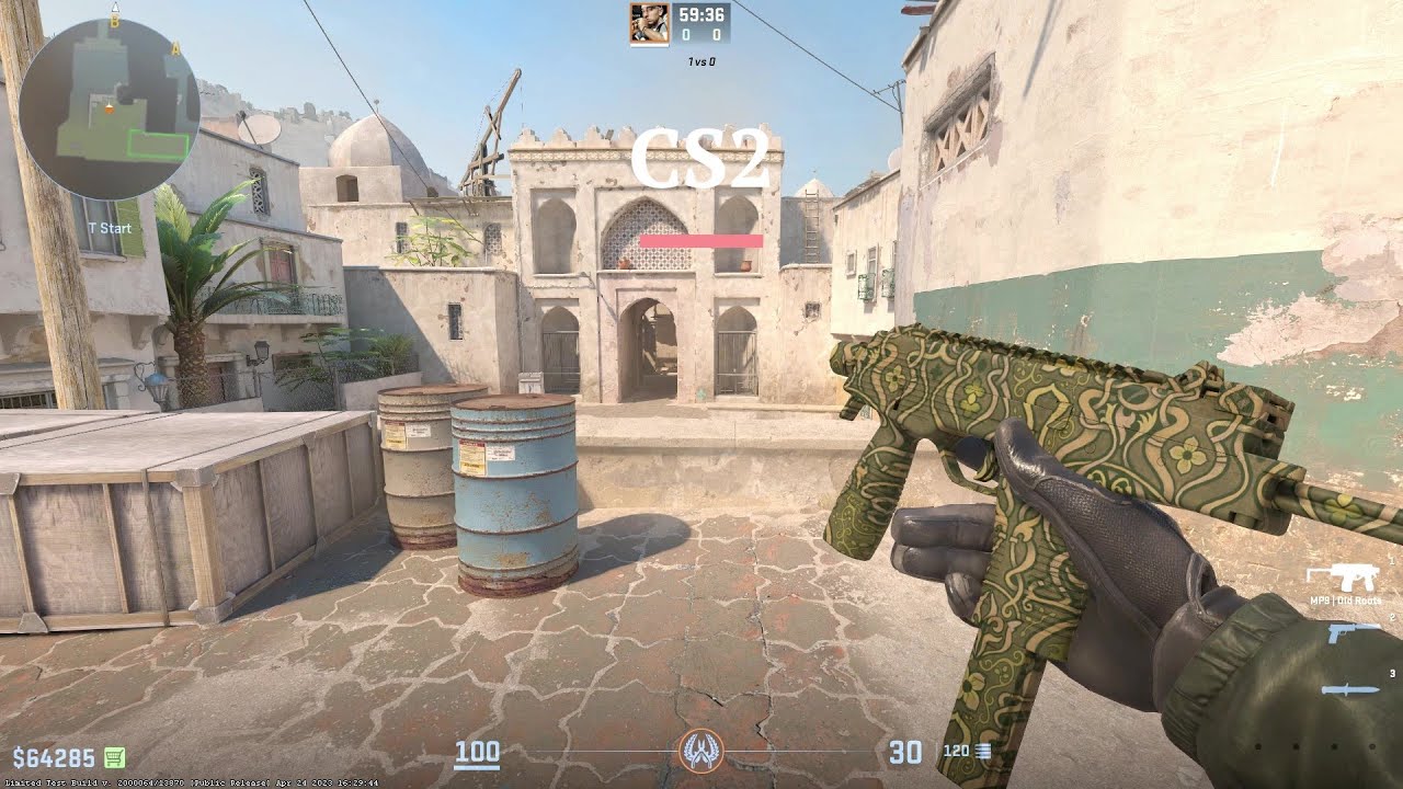Counter Strike 2 Beta: MP9 | Old Roots #cs2 #csgo #source2