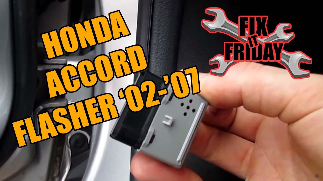 Как заменить поворотник/мигалку/мигалку + реле на Honda Accord 2002–2007 годов выпуска | FiF