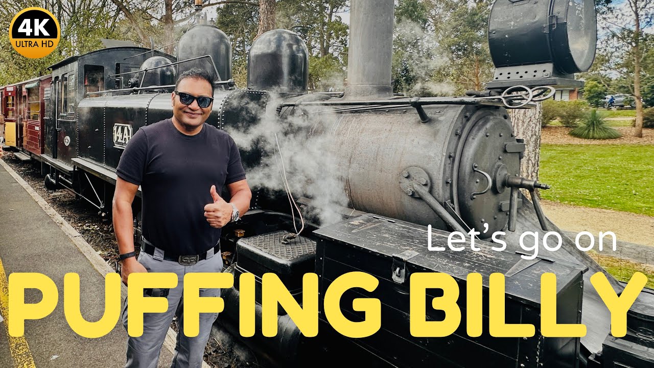 ''Puffing Billy- Australia's Iconic Steam Train'' #travel #puffingbilly