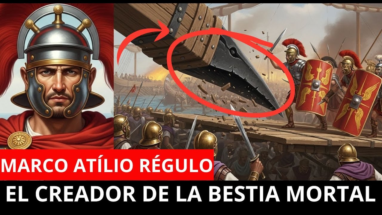 Cómo Roma Inventó el Arma que DESTRUYÓ a Cartago — La Batalla que Decidió el Mediterráneo (Ecnomo)