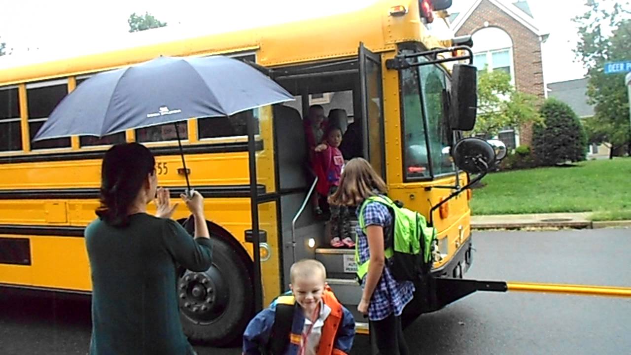 End of 1st day of School
