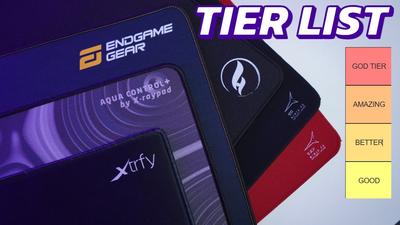 THE MOUSE PAD TIER LIST You CAN'T MISS! (Detailed)