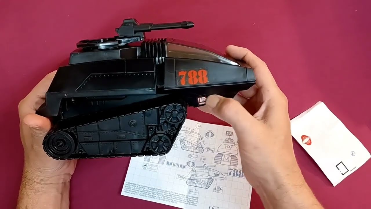 GI Joe Retro Cobra HISS Tank Unboxing and Comparison to Original