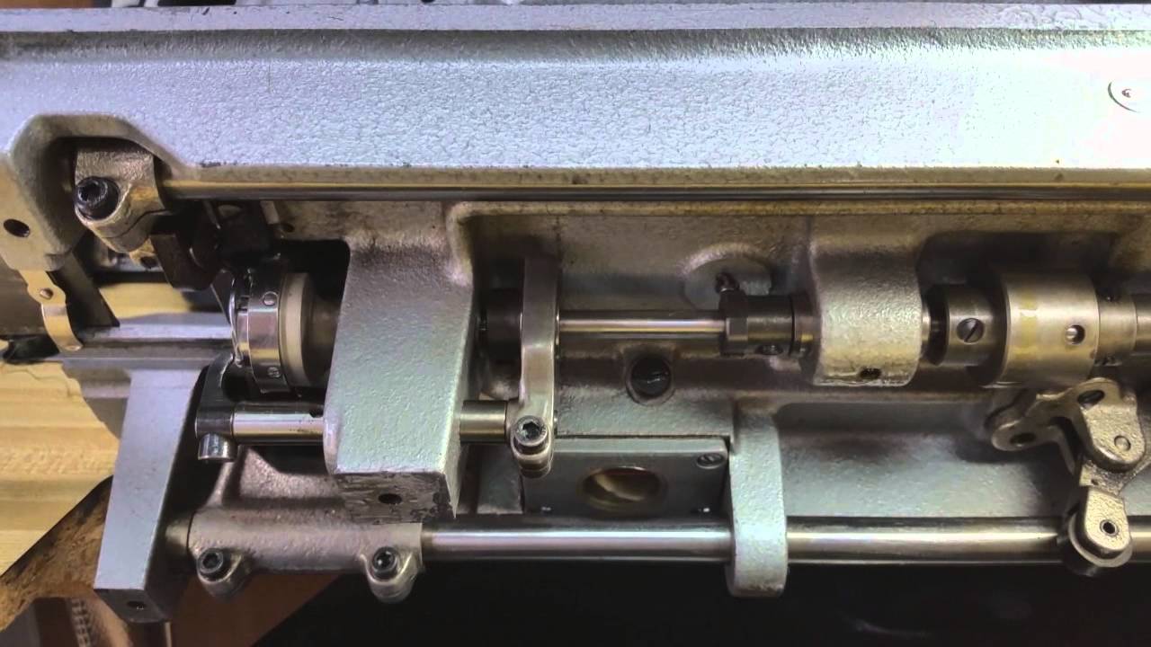 Walking Foot Detail on a Consew 206RB Industrial Sewing Machine