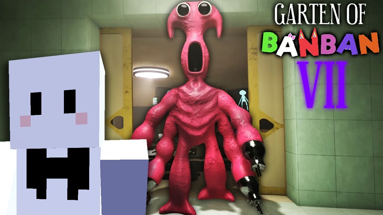 腕が4本ある化物に襲われて改造されかける白いやつ【Garten of Banban 7】