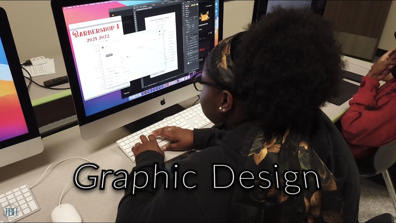J.B. Hensler's CTE Graphic Design program (2022)
