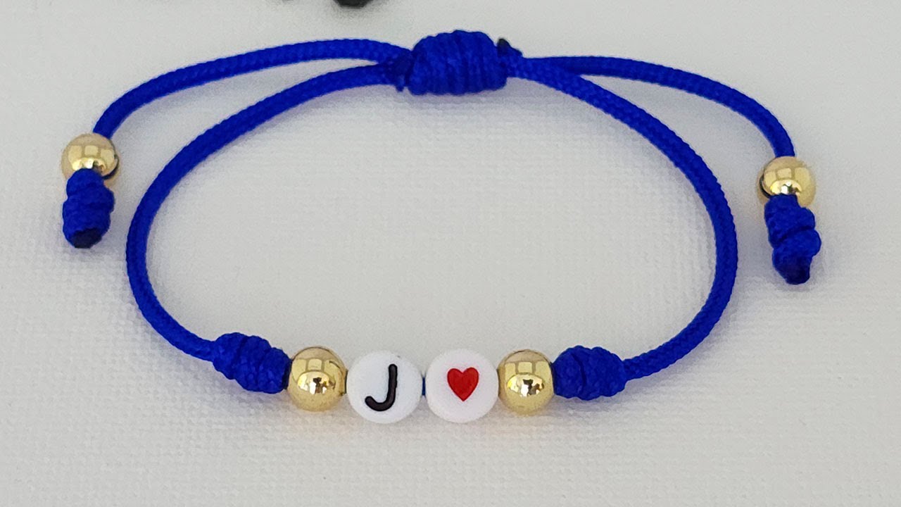 PULSERAS FACILES DE HACER /PULSERAS PARA PAREJAS❤️PULSERAS PARA COMPARTIR PASO A PASO /BRACELETS ❤️