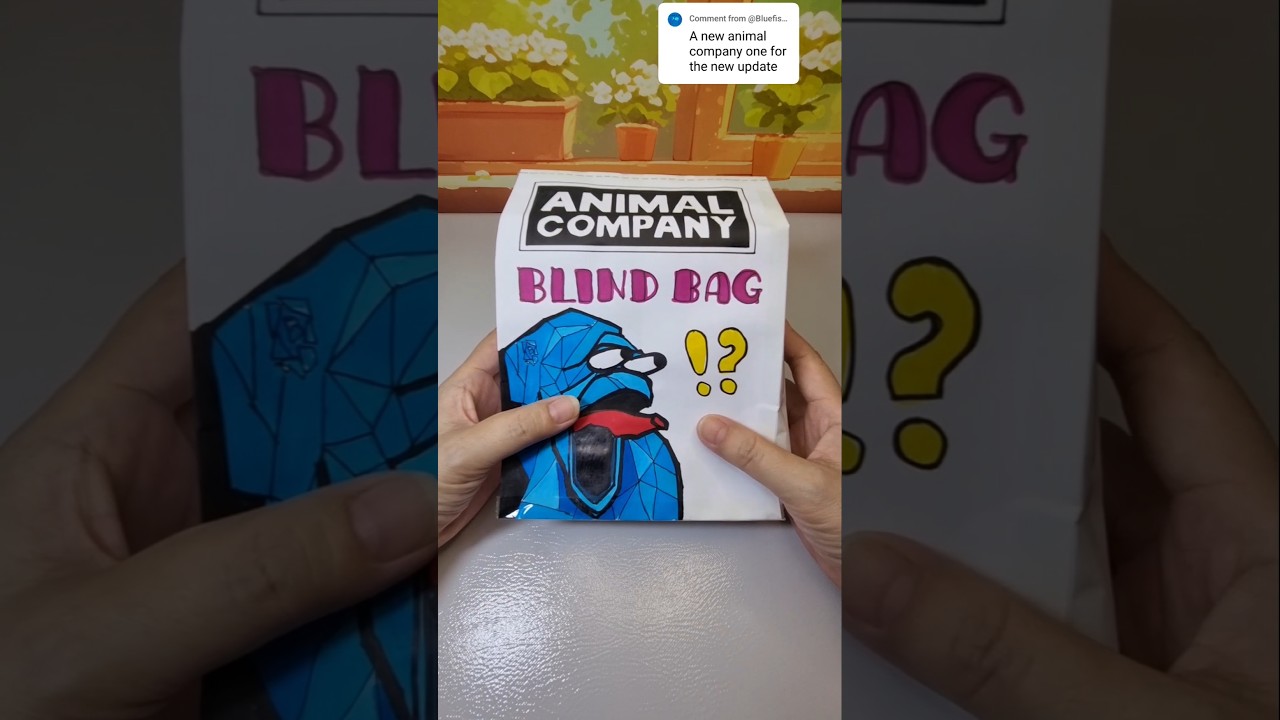animal company vr #2 office updates blind bag #animalcompany #papercraft #diy #creativecrafts #gtag