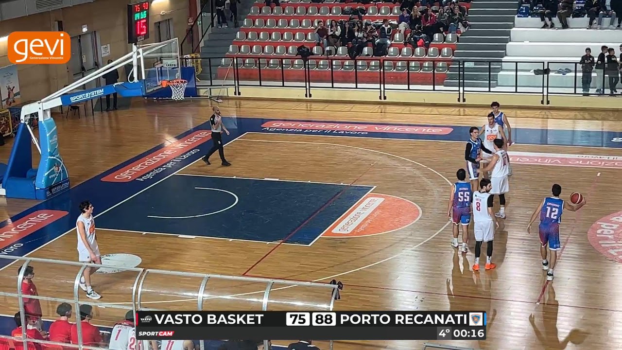 Generazione Vincente Vasto Basket - Attila Porto Recanati