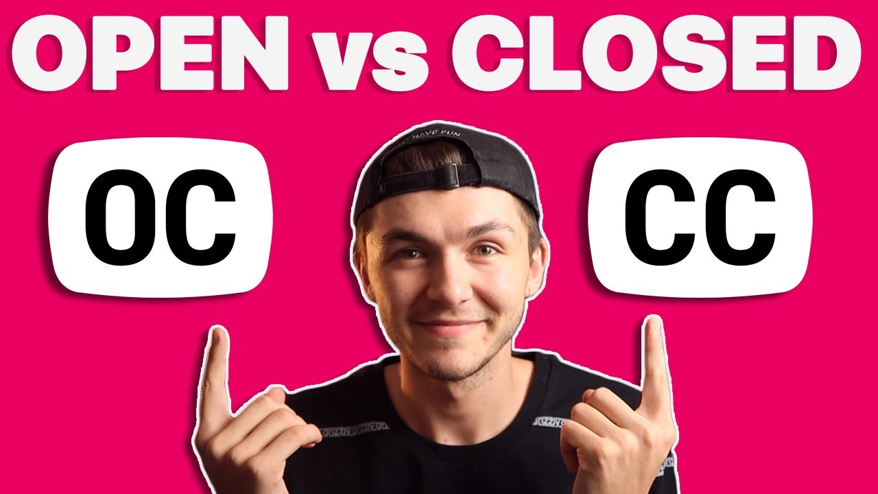 OPEN vs CLOSED Captions - Why & How to Add Them to Videos Online