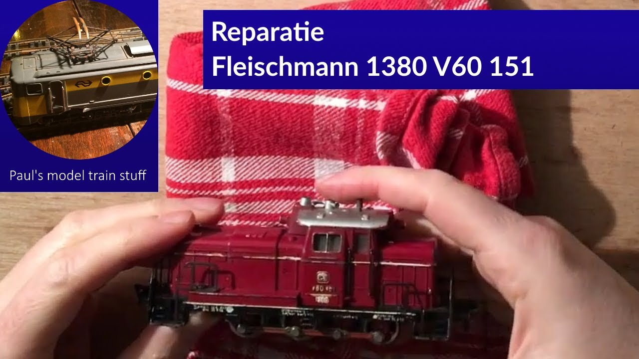 Reparatie: Fleischmann 1380 V60 151