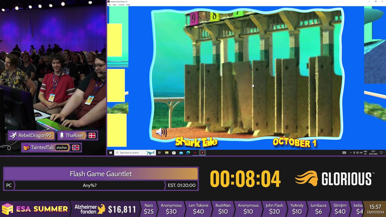 Flash Game Gauntlet [Any%?] - #ESASummer24