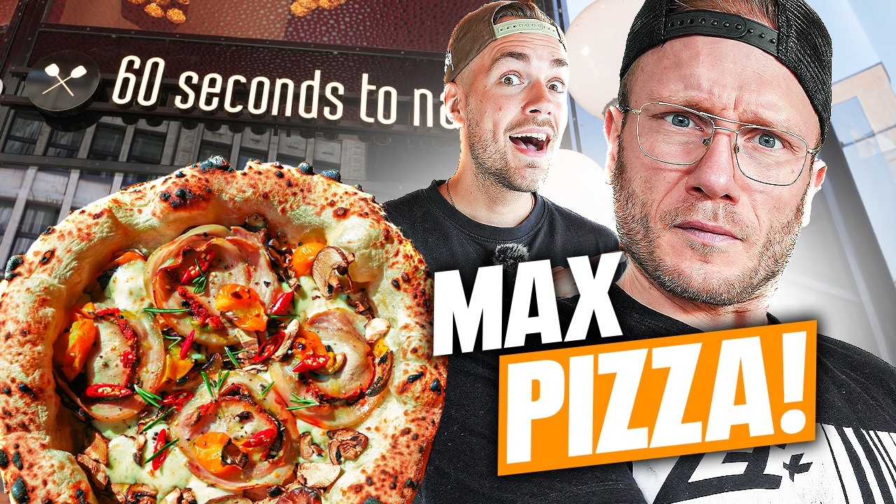 YOUTUBER @maxxpane CREATES PIZZA FOR PIZZA CHAIN!