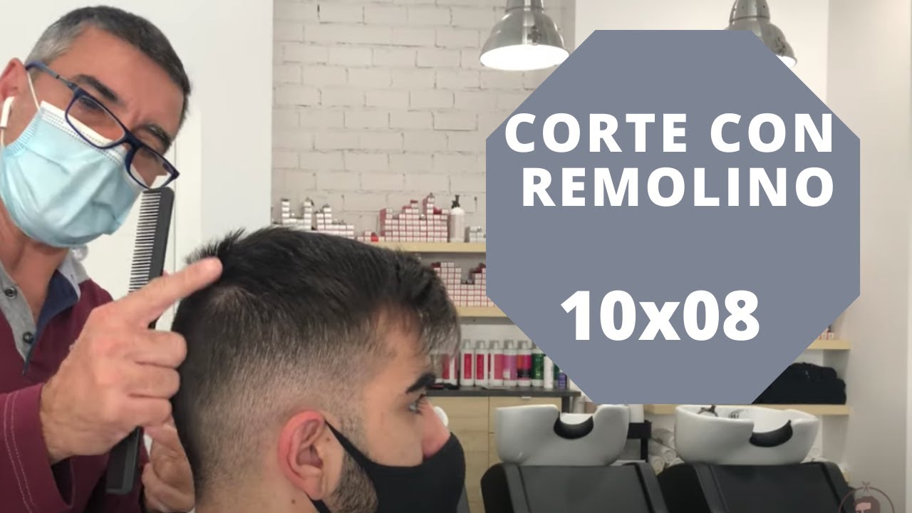 Manual para barberos 10x08 Corte clásico con remolinos