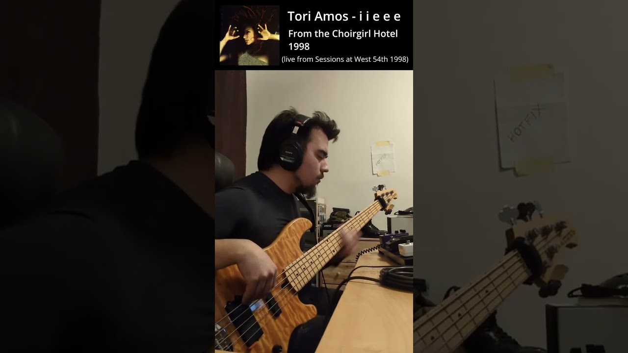 Tori Amos - i i e e e (Bass Cover - oopsik version cuz I'm bad)