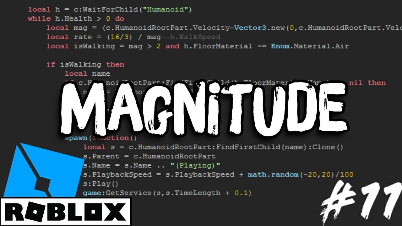 MAGNITUDE #11  | CURSO PROGRAMACIÓN AVANZADA EN ROBLOX STUDIO