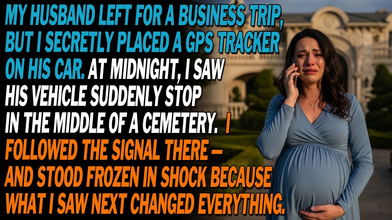 📍 Husband On A Trip, I Tracked Him. At Midnight, His Car Stopped At A Cemetery—i Went To See And…