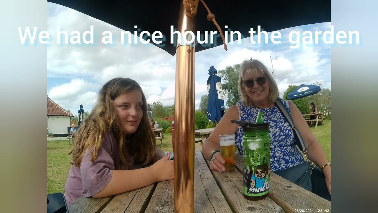 Norfolk Broads - Martham Ferry.  Picnic Boat day hire.  Horsey and Hickling Broads + Potter Heigham.