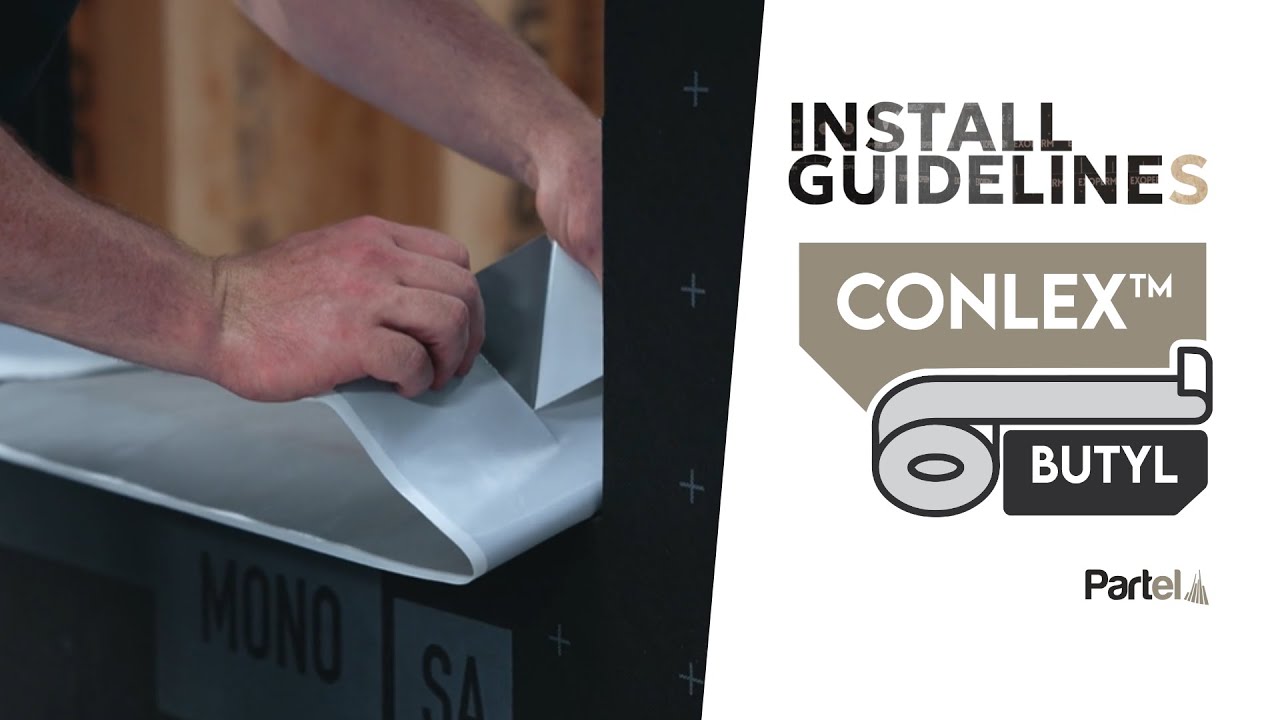 Installing EXOPERM MONO 250 SA & CONLEX BUTYL TAPE | Rough Opening Application Guide 🏗️ Ep. 7