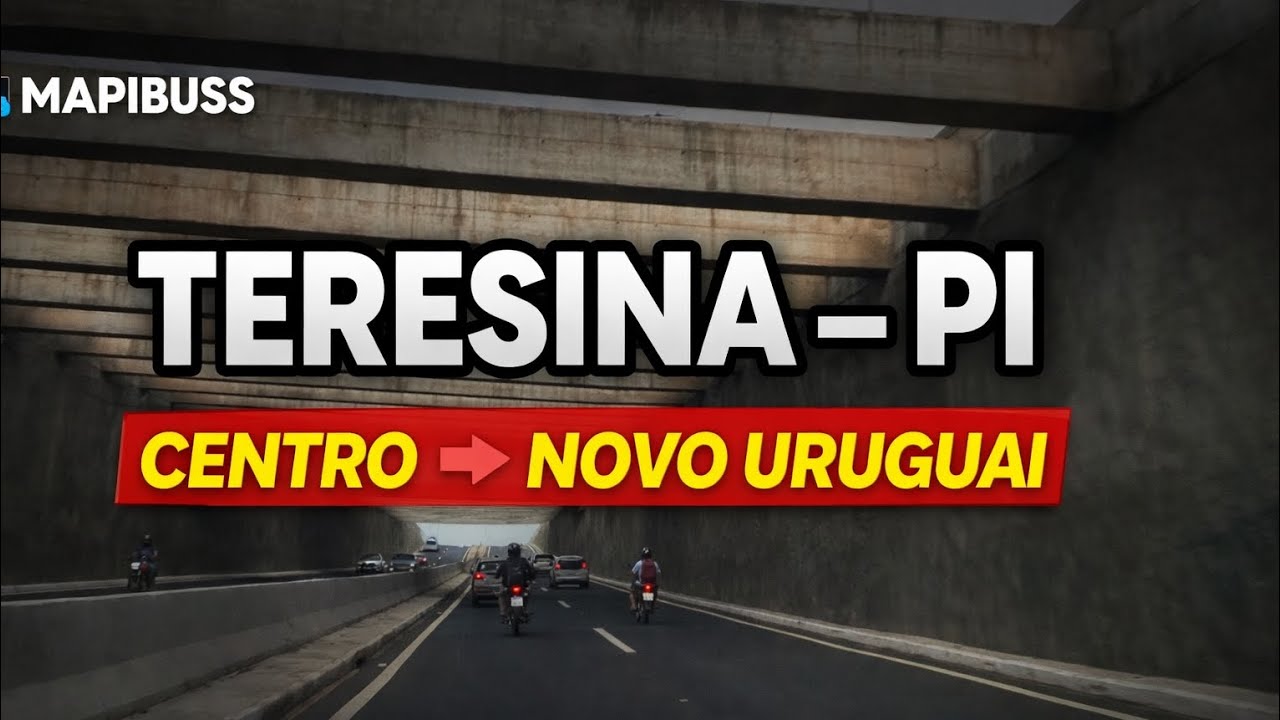 Teresina Pi do Centro até Novo Uruguai 