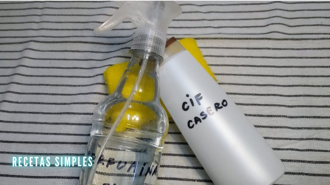 Limpiador tipo CIF cremoso // Recetas Simples// Articulos de Limpieza