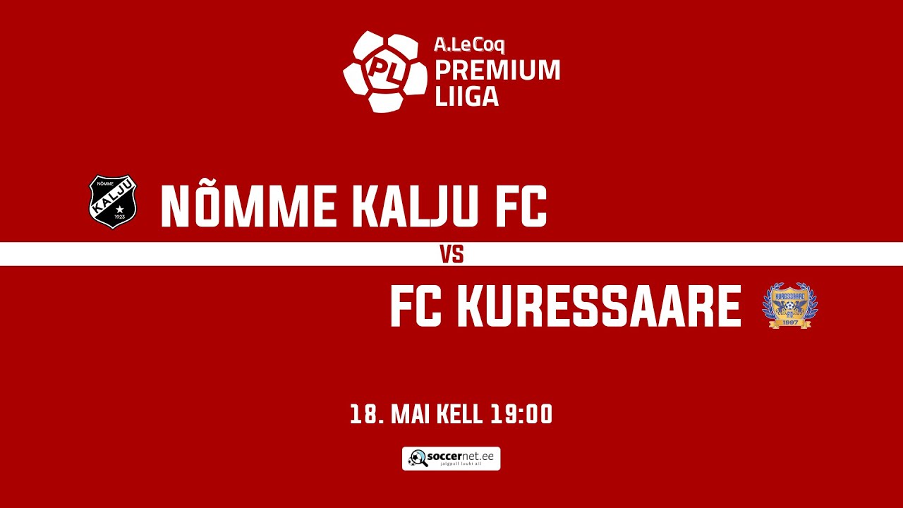 NÕMME KALJU FC - FC KURESSAARE, A. LE COQ PREMIUM LIIGA 13. voor