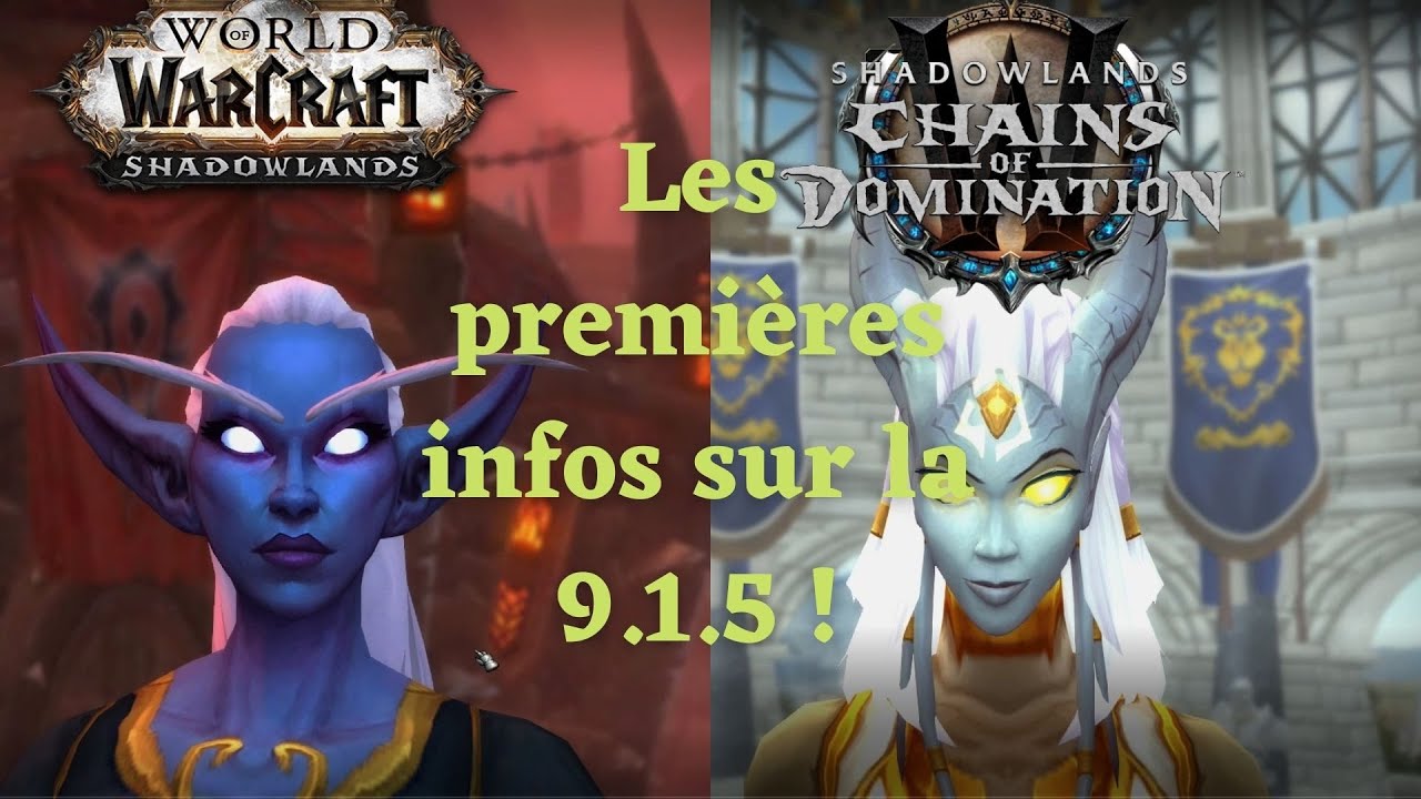 WoW patch 9.1.5 Shadoland! les premi&egrave;res nouvelles ! Personnalisation races alli&eacute;es, formes d'&acirc;me !