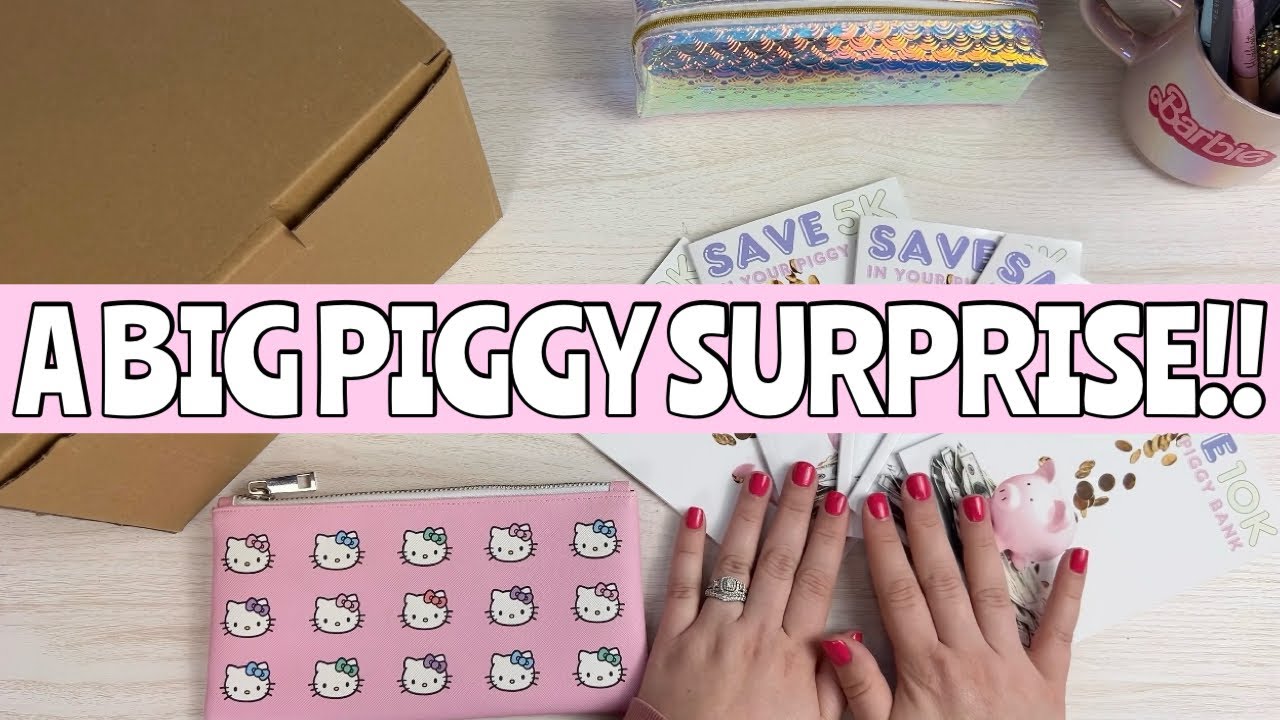 A BIG PIGGY SURPRISE!!! | Something You Have Been Waiting For & Something I Have Been Working On!