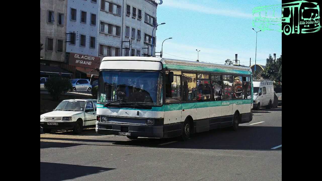 Montage Photo du Renault R312 (Ex-RATP) à Casablanca,Maroc