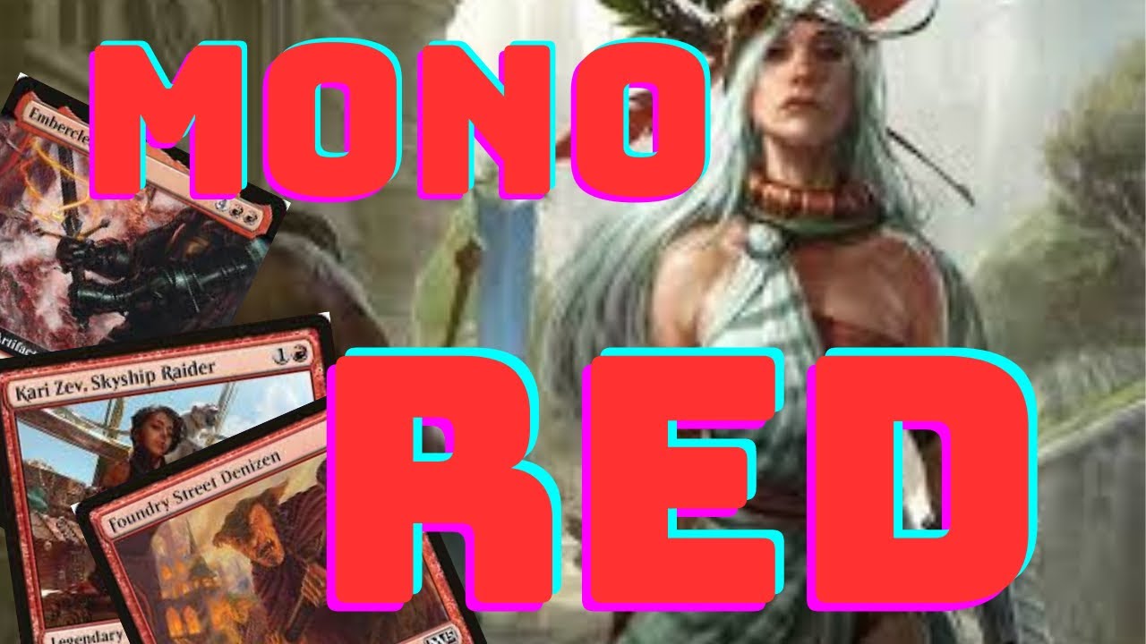 Burning tree emissary runs over the opposition | Mono red aggro | Explorer ladder | 69% win rate