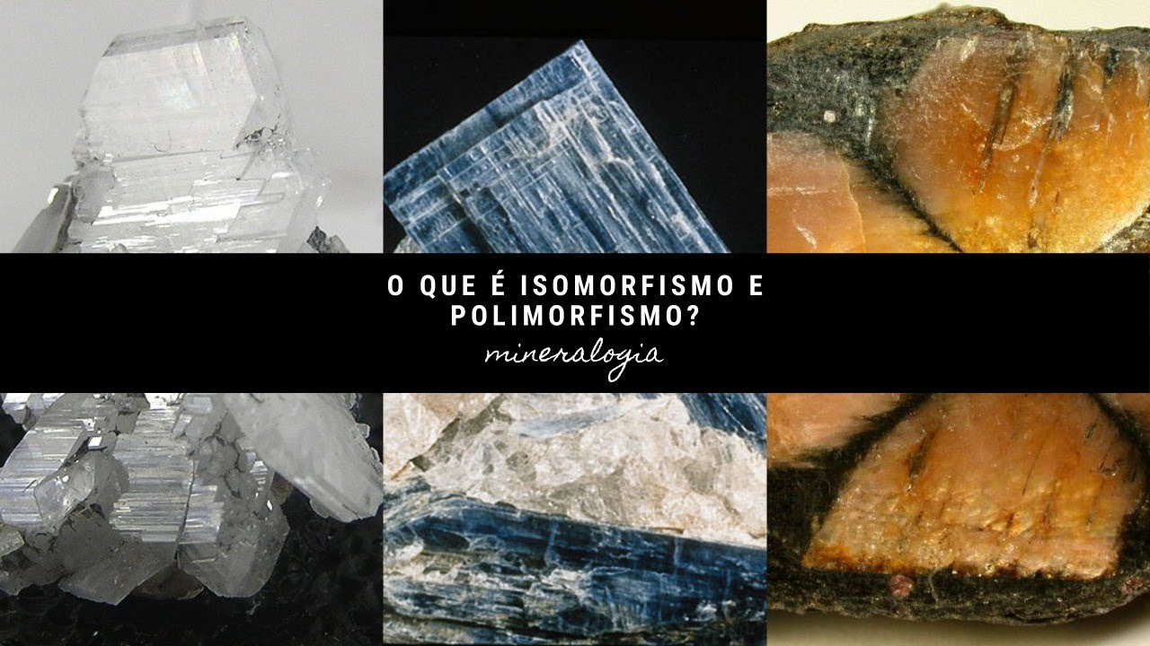 O que é Isomorfismo e Polimorfismo? - Mineralogia