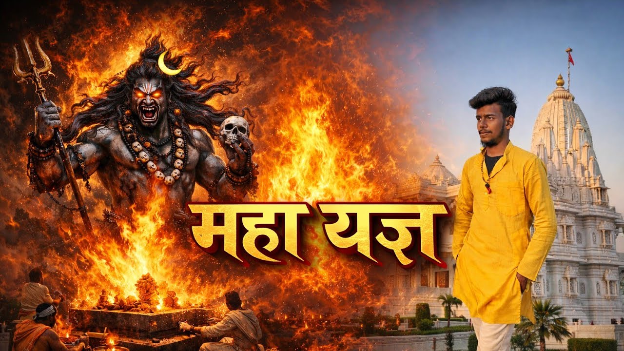 आज नवाह यज्ञ का हुआ पांचवा दिन#viral #live #वीडियो