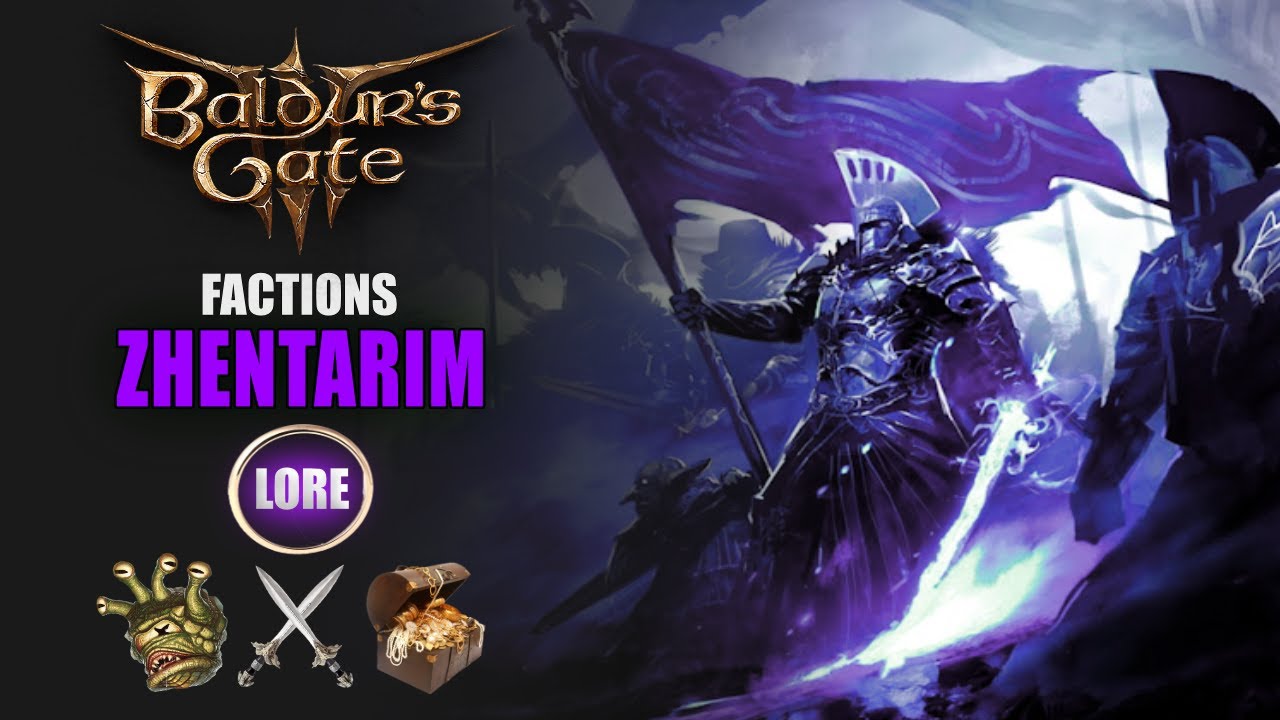 Baldur's Gate 3 Factions - The Zhentarim (D&D)
