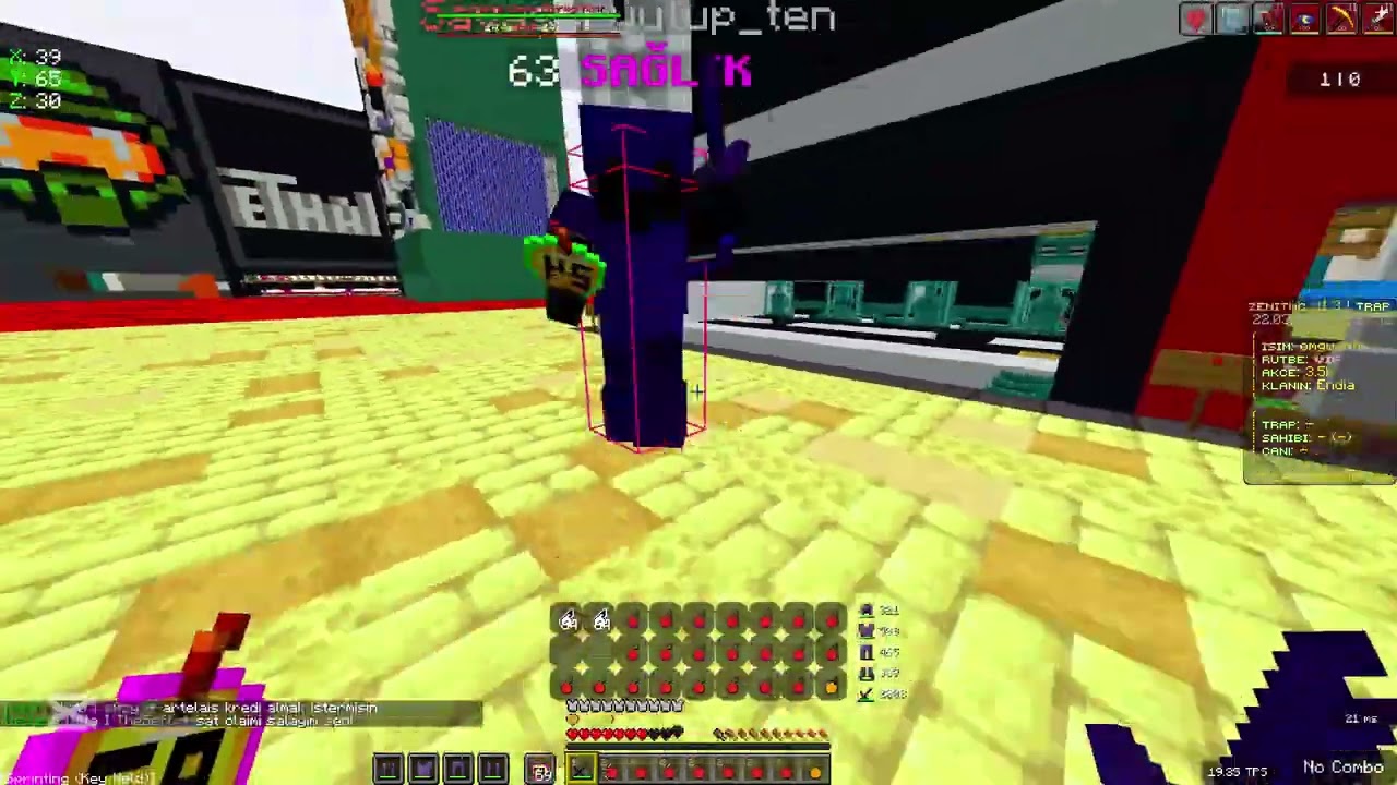 Zenitmc R4PE 1xkes6 1kes7 katlamalı :) #minecraft #pvpmontage