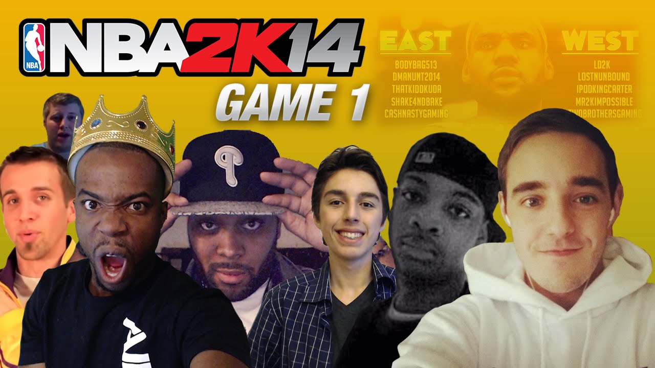 NBA 2K14 Community Game 1 ft. Shake4ndbake, IKC, Cashnasty, LD2K, Dman, 2BG, and MORE!