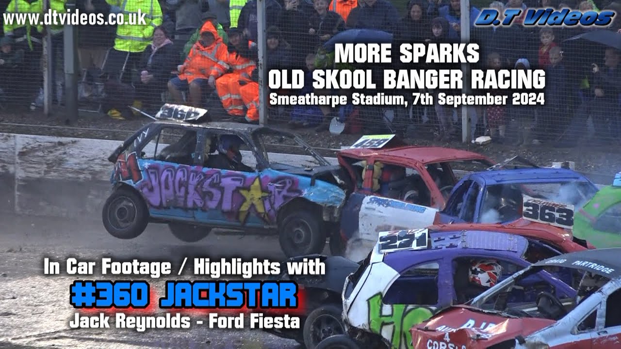 Jackstar 360 @ More Sparks 2024 | Banger Racing | Highlights