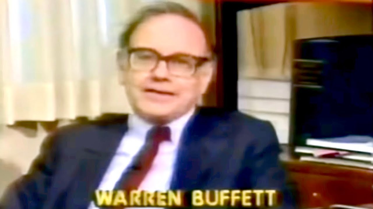 Warren Buffett First TV Interview (1985)