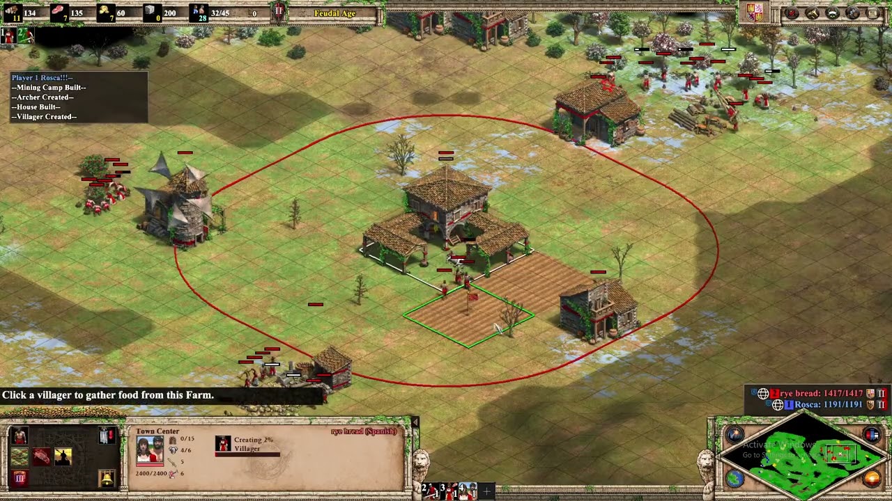 Spanish vs. Teutons, 990 ELO | 1v1 Arabia | AoE2 | February 23 2026