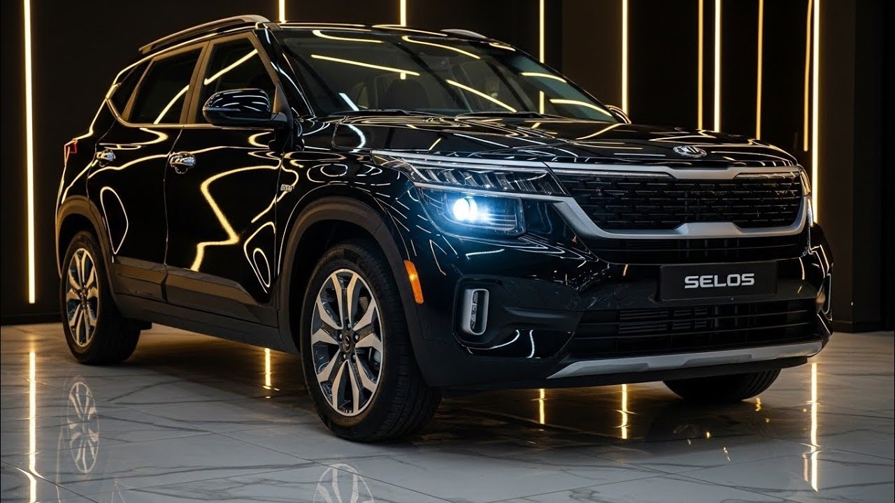 All-New 2026 Kia Seltos Black Luxury Showroom Cinematic Walkthrough Review