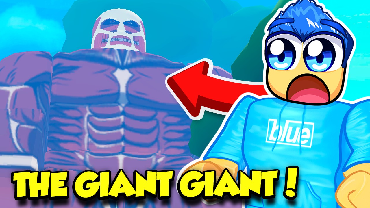 I Defeated THE GIANT GIANT In Anime Champions Simulator UPDATE!