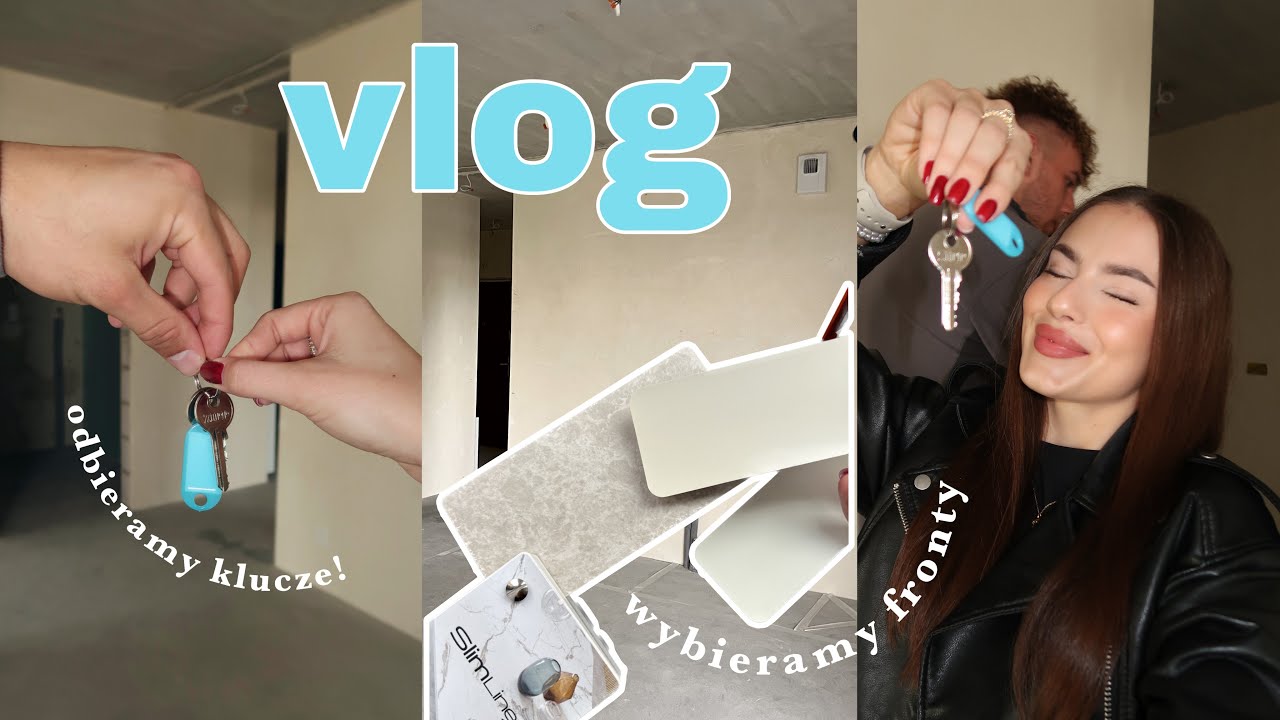 ODBIERAMY KLUCZE DO MIESZKANIA! 🔑🏠 | WYBIERAMY KOLOR MEBLI 🤔 | PIERWSZE PRACE RUSZYŁY 🛠️ | VLOG