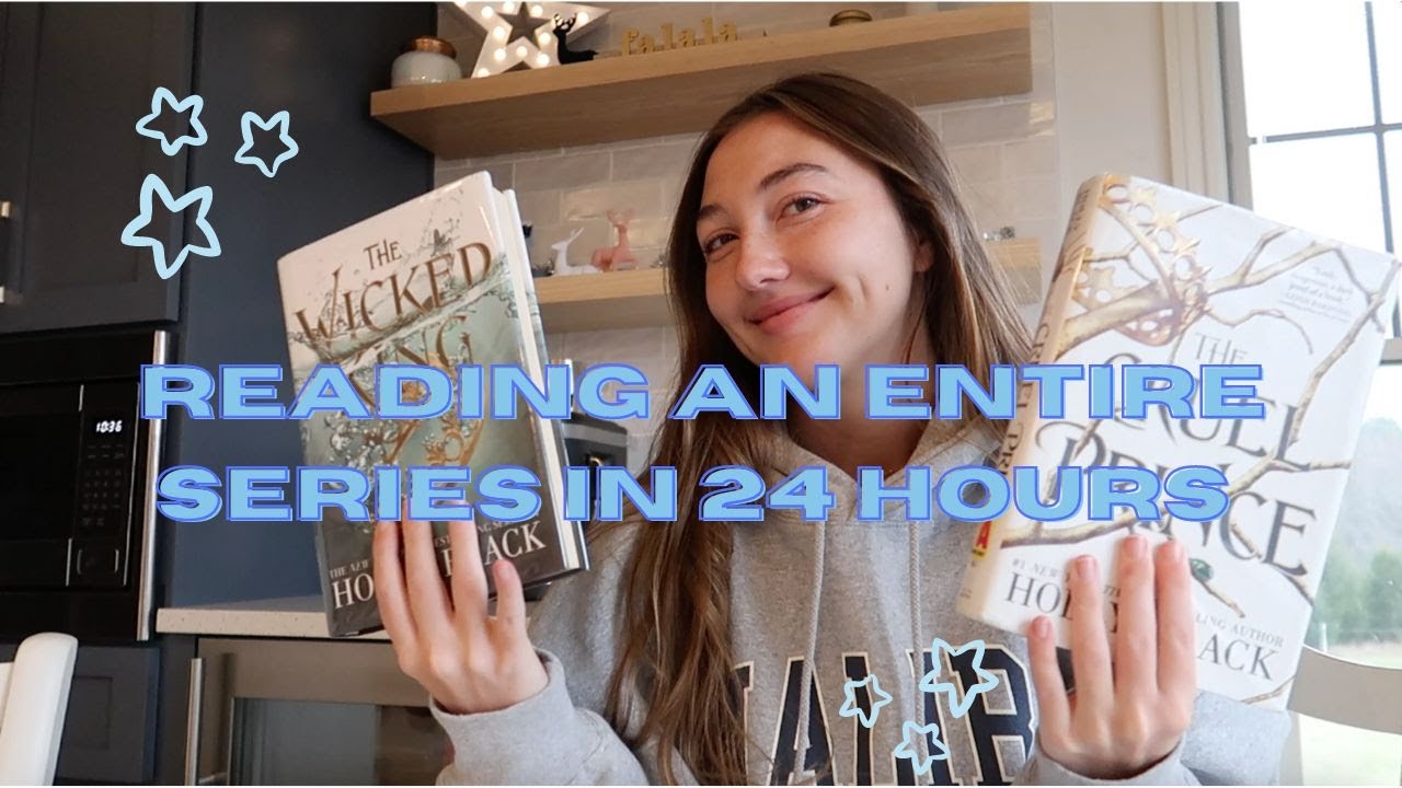 reading the entire cruel prince series in 24 hours