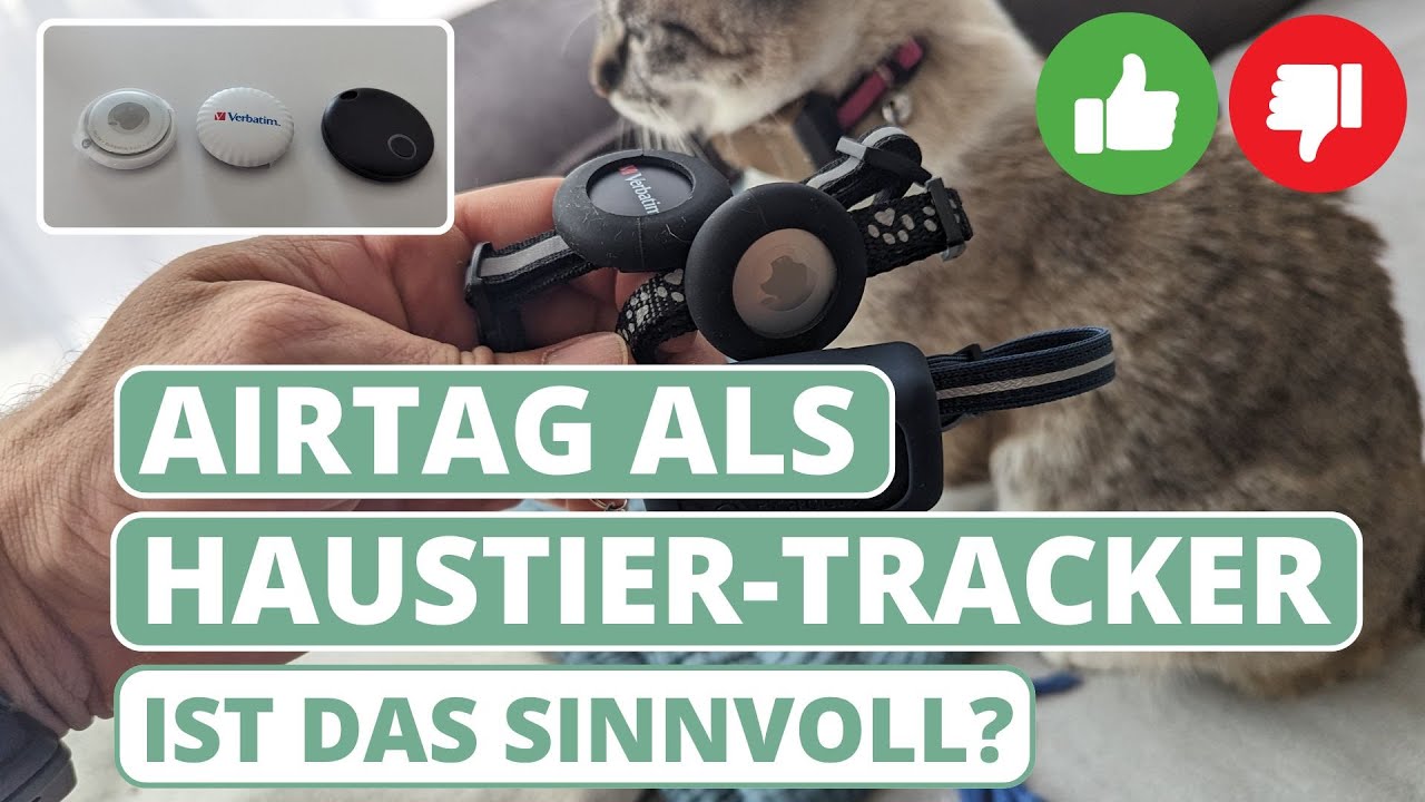 AirTag als Haustier-Tracker sinnvoll?  | Katzen & Hunde finden | GPS Tracker Alternative