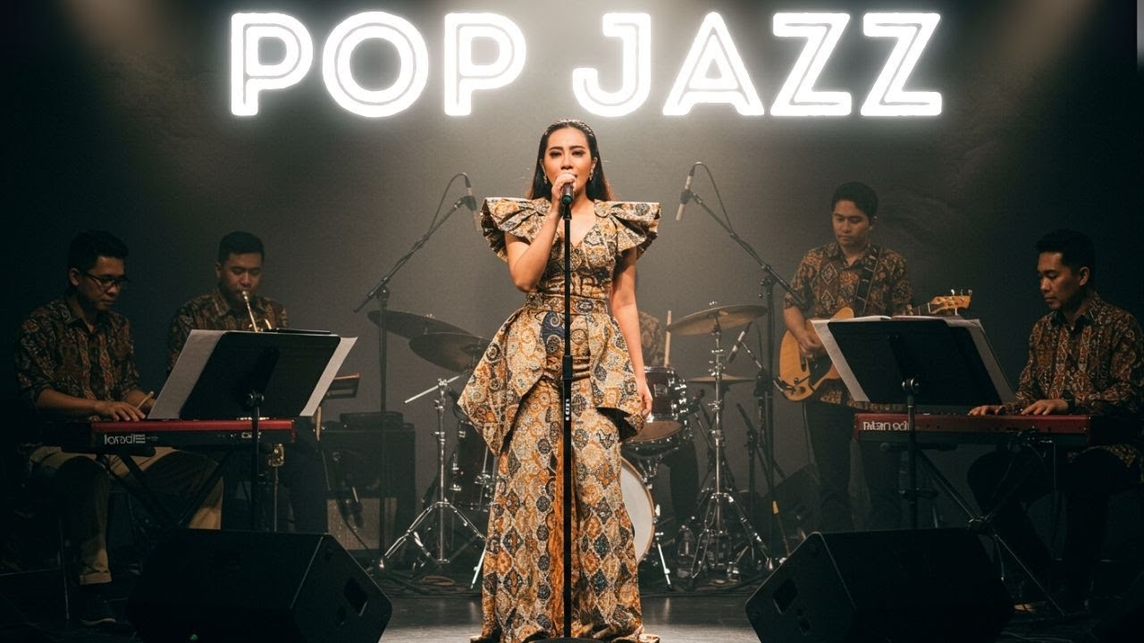 #Popjazz 32 - 🌤️ Jazz Santai Malam Hari 🎷 | Musik Cafe Adem untuk Mood Positif