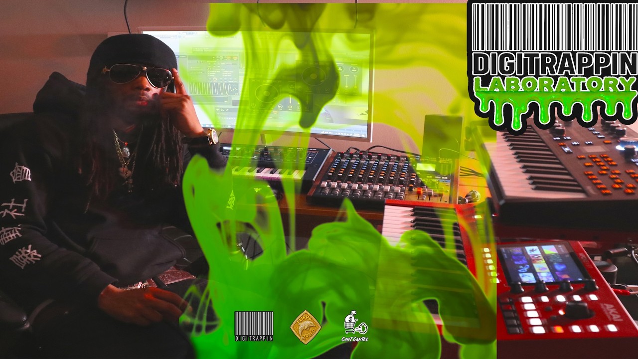 Making Beats | Making A Beat On FL Studio | Producer Cookup | Producer Vlog | DIGITRAPPIN LABORATORY