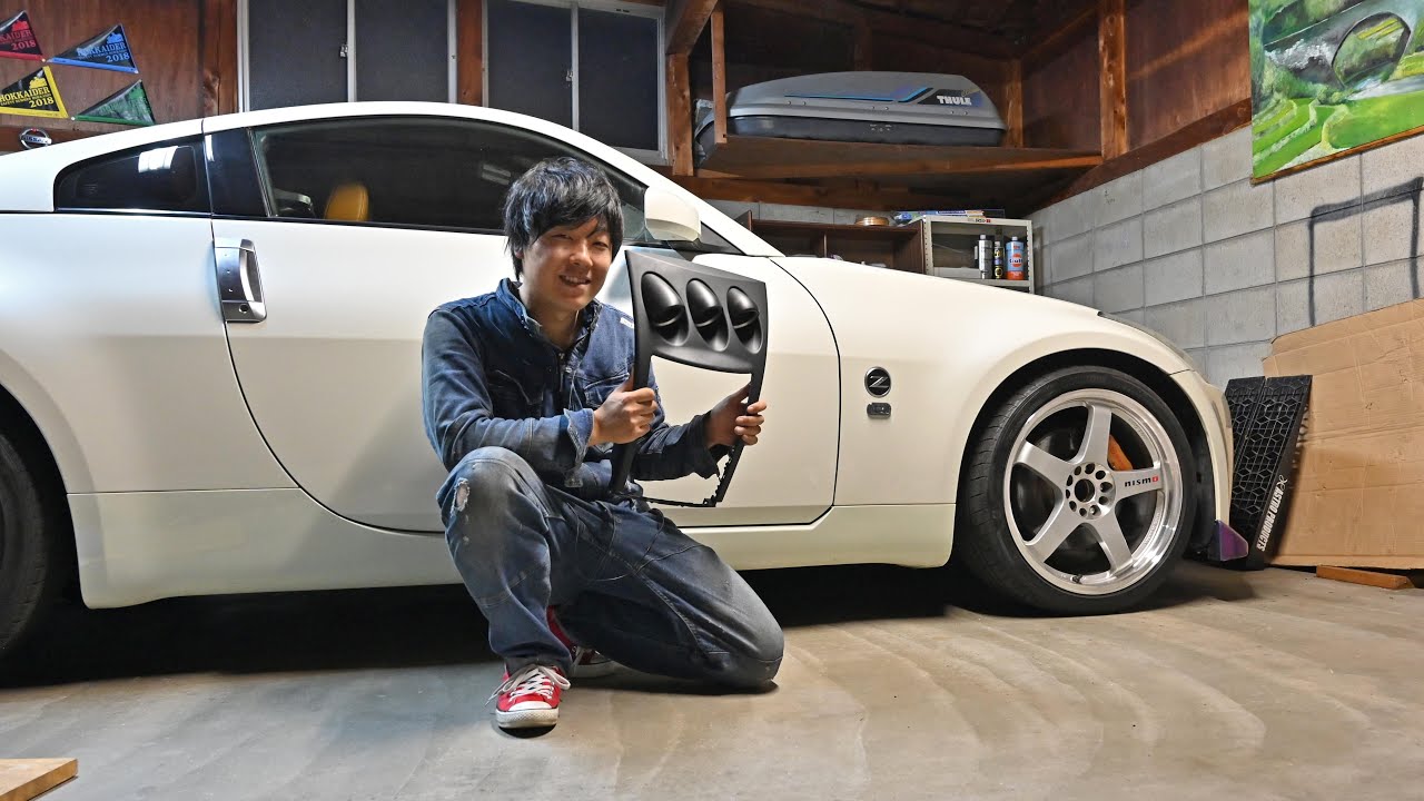 Zの3連メーターを3Mのラッピングシートで綺麗にする！【フェアレディZ33】