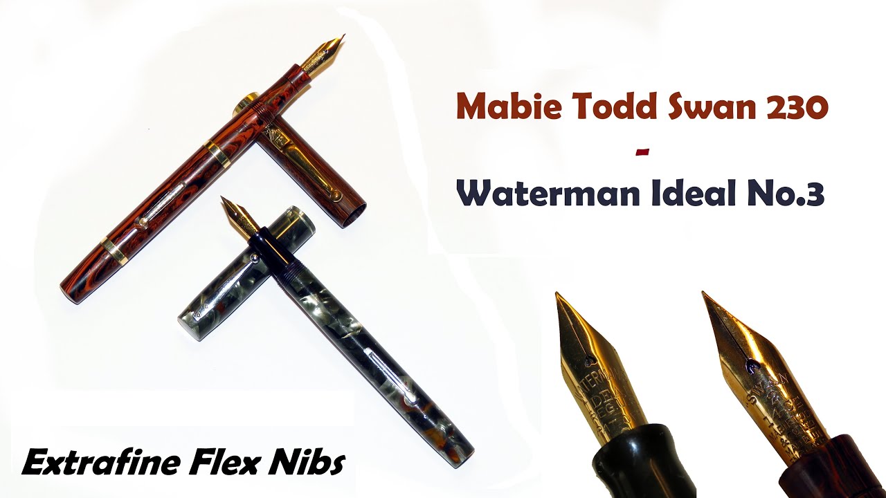 Flex Nib Overview #5 - Waterman 