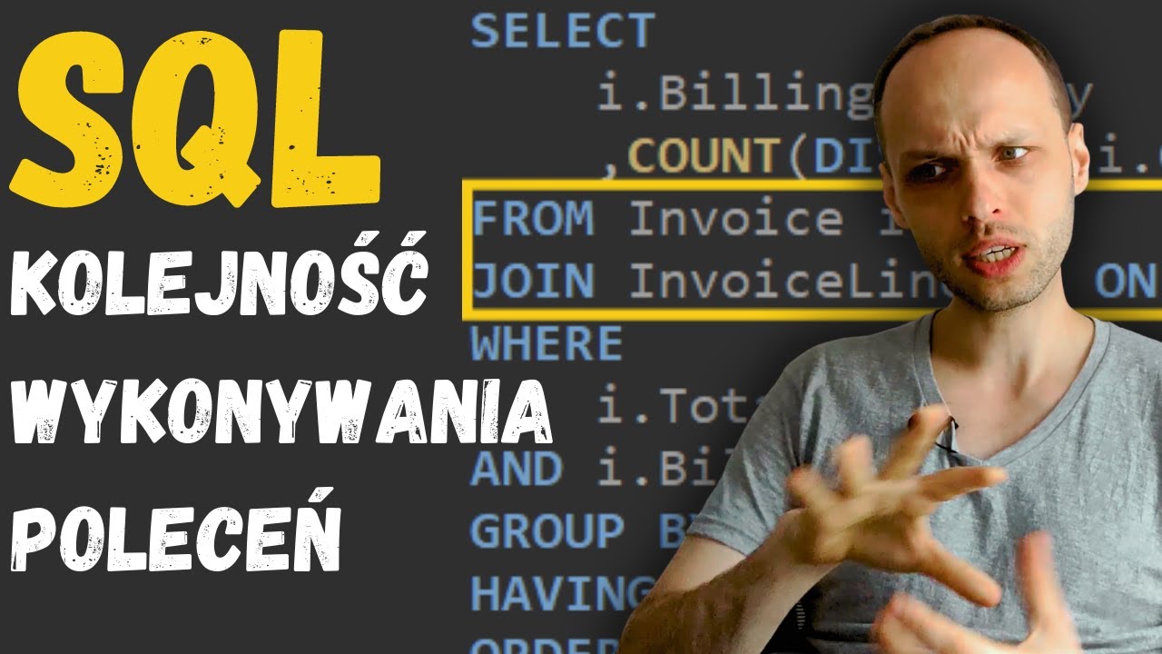 Nauka SQL 👨‍💻 Kolejność komend w bazie danych 👨‍💻 SELECT ▶ FROM ▶ WHERE ▶ GROUP BY ?