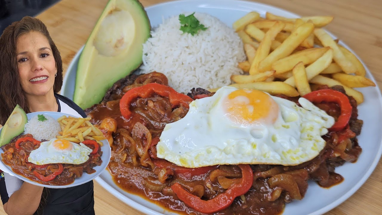 Cómo preparar el MEJOR bistec a CABALLO en casa – receta FÁCIL