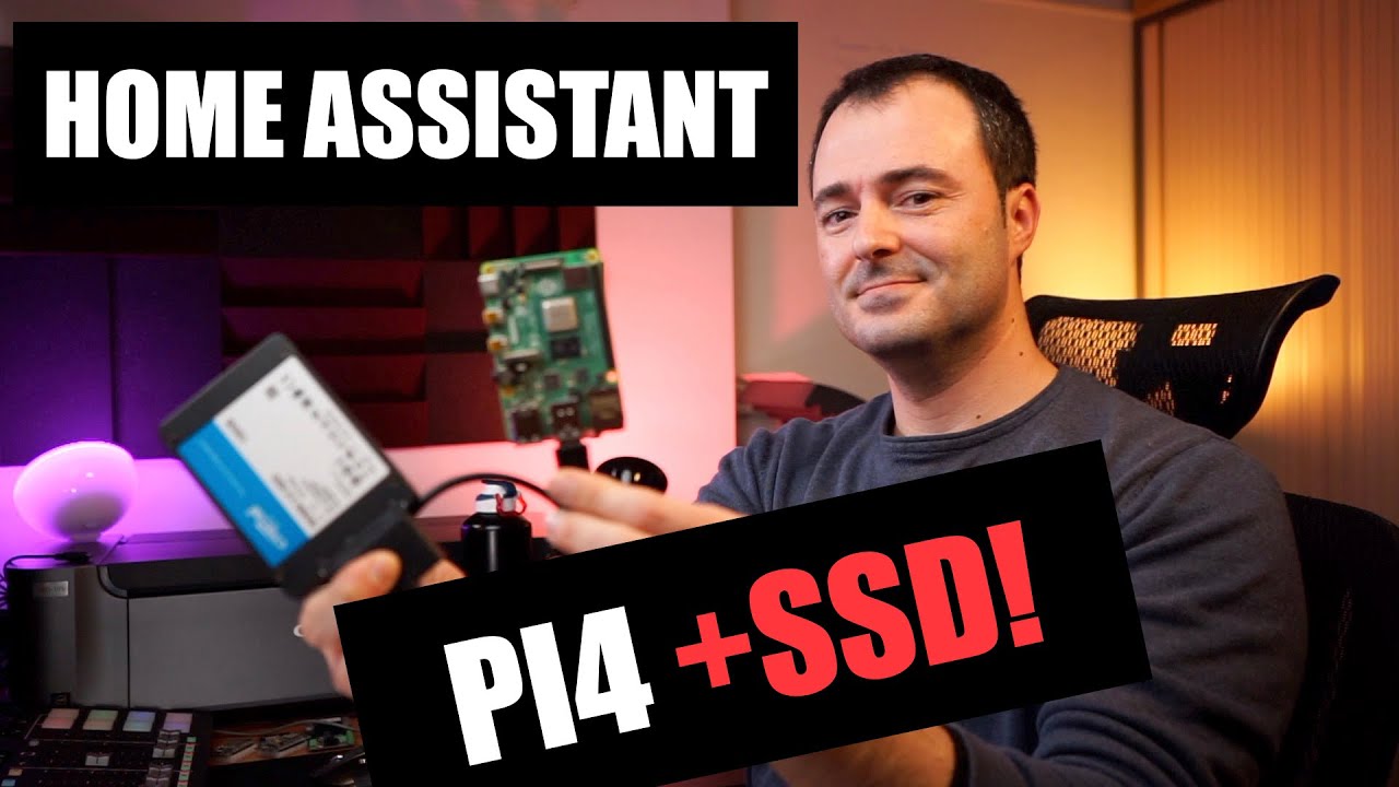 Home Assistant en la Pi4 + SSD